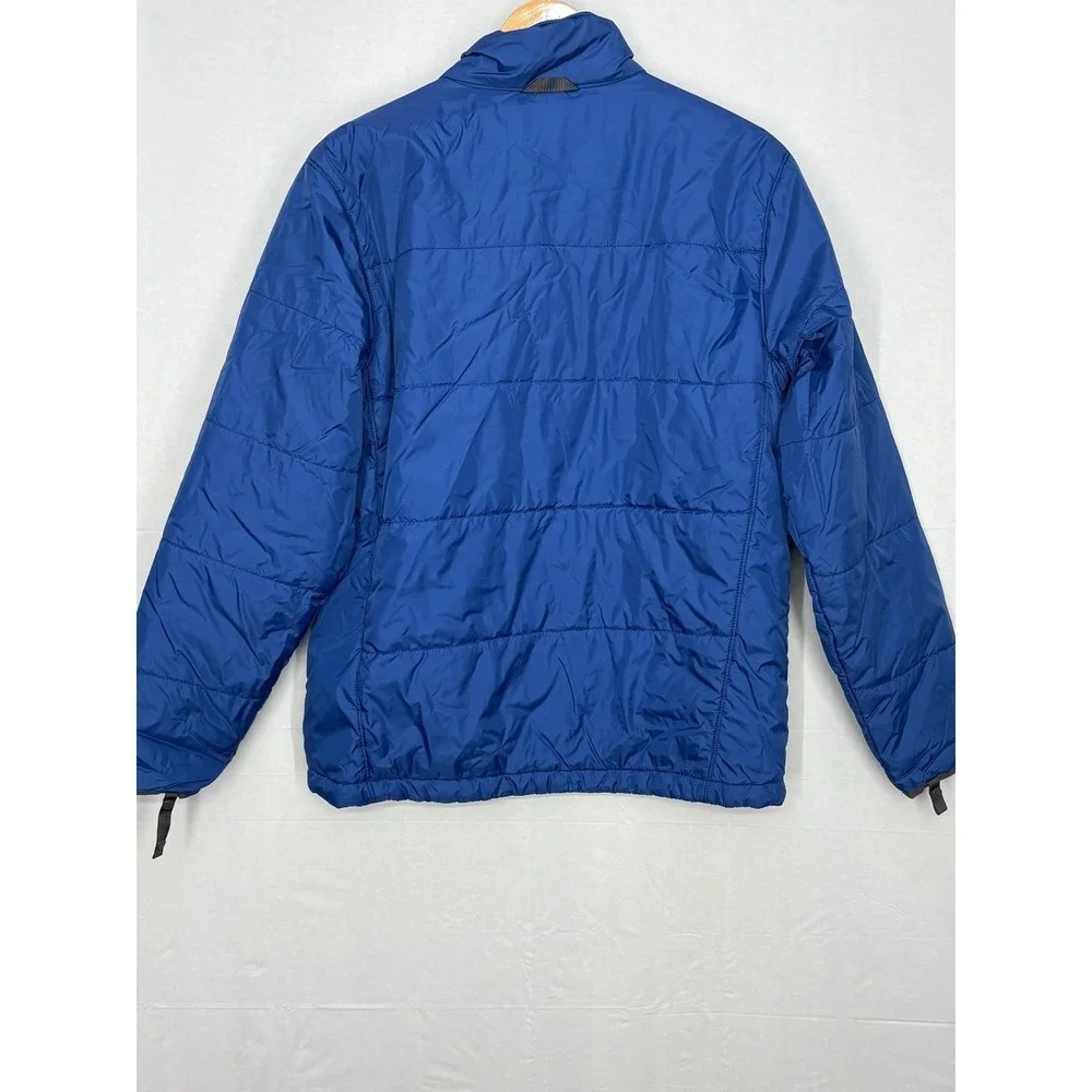 The North Face Puffer Jacket‎ Mens Blue Insulated Zip Up Pockets Outdoor Medium